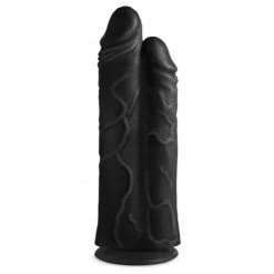 Deals ๐ Master Cock โ Double Stuffer 9.8 Inch Double Dildo โ Black โจ