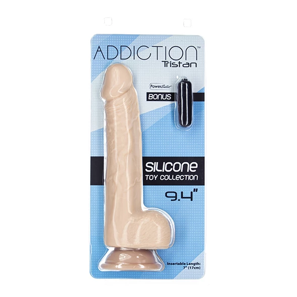 Promo โญ Addiction โ Tristan 9.4 Inch Beige Dildo ๐ - Image 7