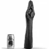 Buy ⭐ All Black Realistic Hand Fisting Dildo 16 Inch 👍