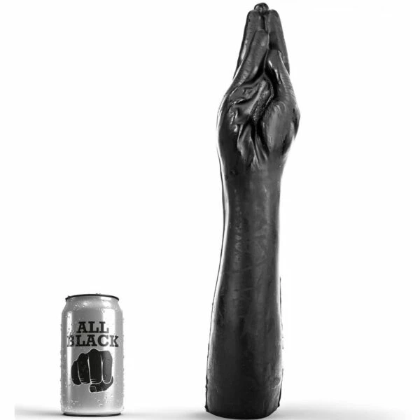 Buy โญ All Black Realistic Hand Fisting Dildo 16 Inch ๐