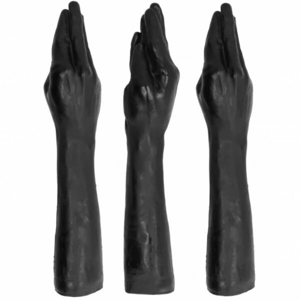 Buy โญ All Black Realistic Hand Fisting Dildo 16 Inch ๐ - Image 2