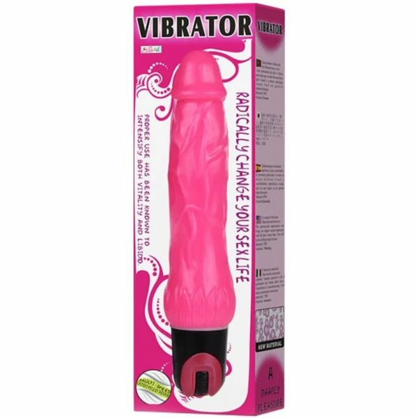 Best Sale ๐ Baile Multispeed Pink Realistic 9.4 Inch Dildo Vibrator ๐ - Image 2