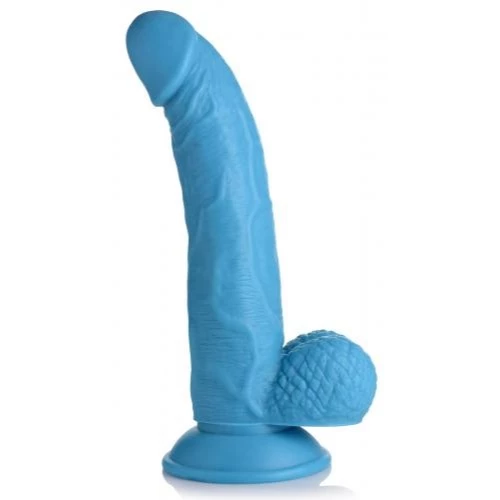 Best deal ๐ Pop Peckers โ Popping 7.5 Inch Dildo Blue ๐