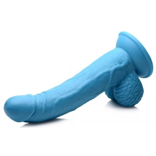Best deal ๐ Pop Peckers โ Popping 7.5 Inch Dildo Blue ๐ - Image 2