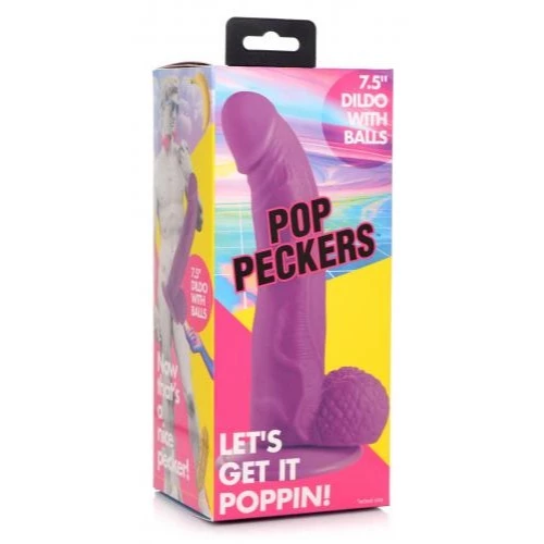 Hot Sale ๐ Pop Peckers โ Popping 7.5 Inch Dildo Purple โญ - Image 6