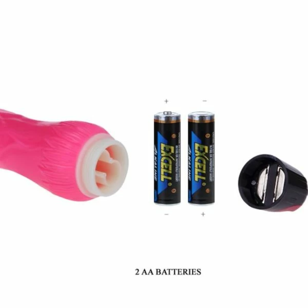 Best Sale ๐ Baile Multispeed Pink Realistic 9.4 Inch Dildo Vibrator ๐ - Image 6
