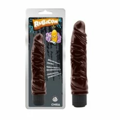 Buy 🔥 Rubicon Rude Him 8.6 Inch Brown Vibrating Dildo 🧨