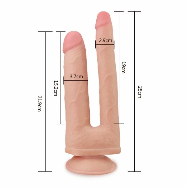 Hot Sale โญ Lovetoy Skinlike Double Penetration Soft Cock ๐ - Image 4