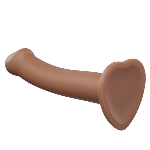 Outlet ๐ฅฐ Strap-On-Me โ Semi Realistic Dual Density Bendable Dildo Caramel Large โค๏ธ - Image 2