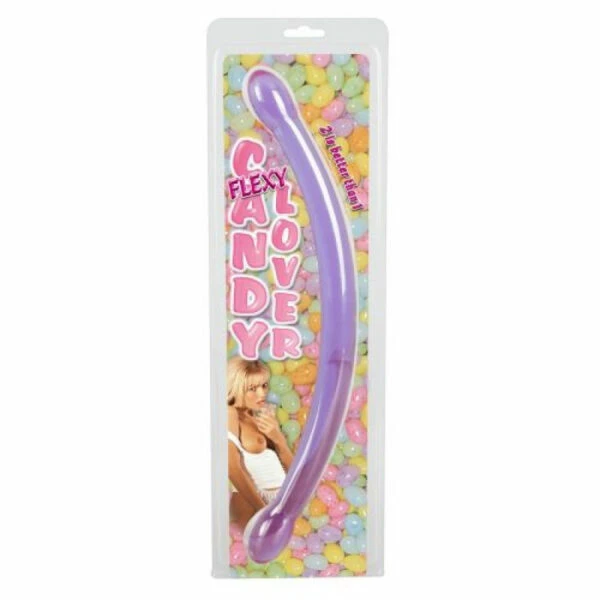New ๐งจ You2Toys โ ๐ฌ Candy Lover 17 Inch Flexi Double Dildo โญ - Image 5