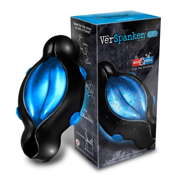 Best deal 🥰 Big Tease Toys Male Masturbator H2O Smooth Blue ⭐