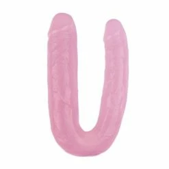 Promo ๐ Chisa โ Hot Pink Double Penetration 17 Inch Dildo ๐
