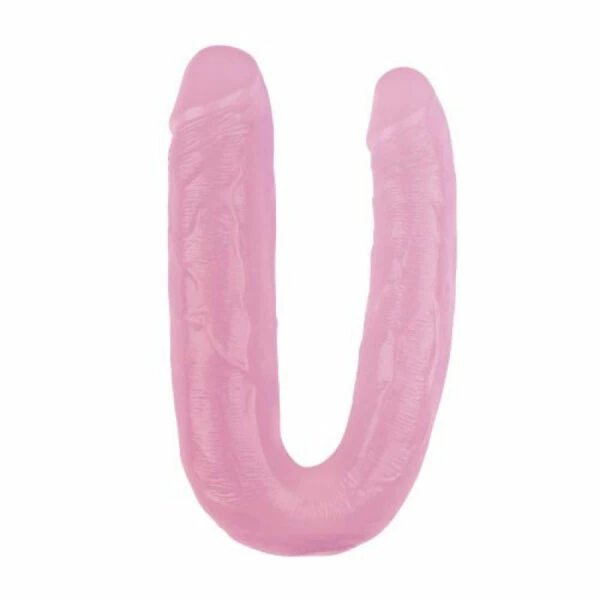 Promo ๐ Chisa โ Hot Pink Double Penetration 17 Inch Dildo ๐