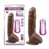 Discount 🔥 Remote Control Sex Toys Chisa – Mr Marcus 9.9 Inch Brown Vibrating Dildo= 🎁