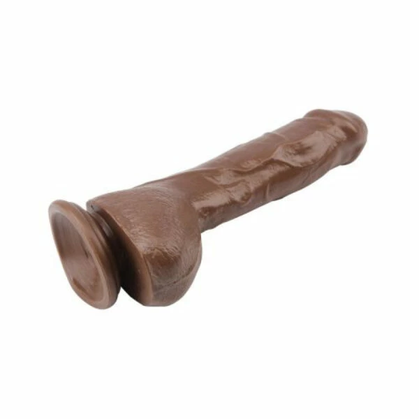 Discount ๐ฅ Remote Control Sex Toys Chisa โ Mr Marcus 9.9 Inch Brown Vibrating Dildo= ๐ - Image 4
