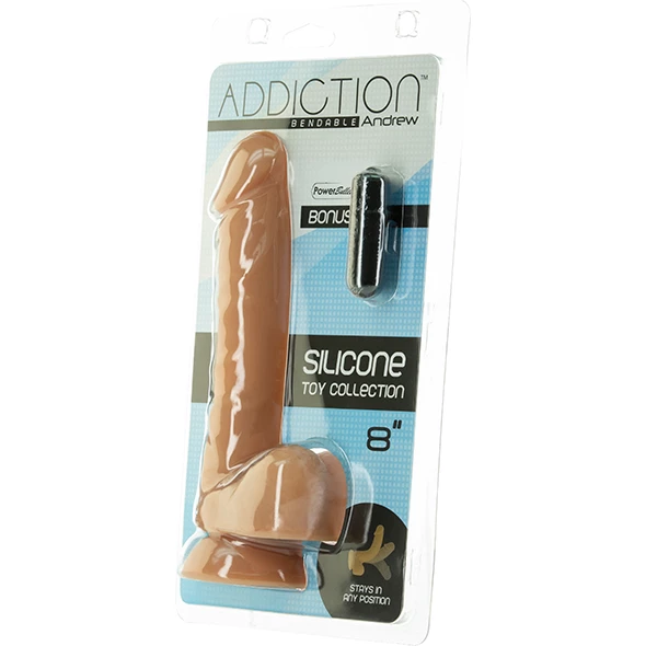 Flash Sale 🎁 Addiction – Andrew Bendable 8 Inch Caramel Dong 😍 - Image 9