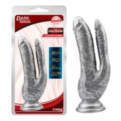 Top 10 🧨 Dark Muscle – Ivana Havesex Silver Double Penetrator Dildo ✨