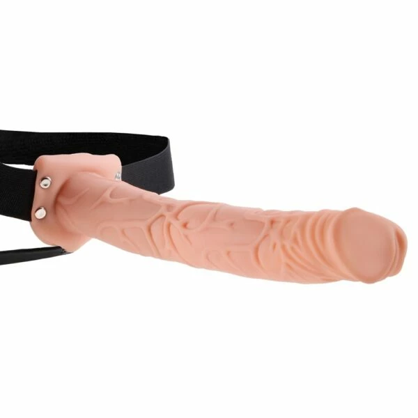 Best Pirce ๐ Best Couples Sex Toys Fetish Fantasy โ 11 Inch Hollow Strap-On Flesh ๐งจ - Image 2