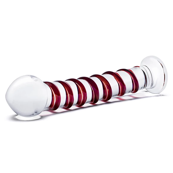Hot Sale โ Prostate Massagers Glas โ Mr Swirly 10 Inch Glass G-Spot Dildo ๐ - Image 2