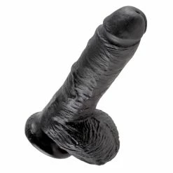 Outlet ๐คฉ King Cock โ 8 Inch Realistic Black Dildo With Balls โญ