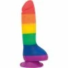 Wholesale 👏 Addiction – Justin 8 Inch Rainbow Dildo 😍