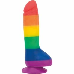 Wholesale ๐ Addiction โ Justin 8 Inch Rainbow Dildo ๐