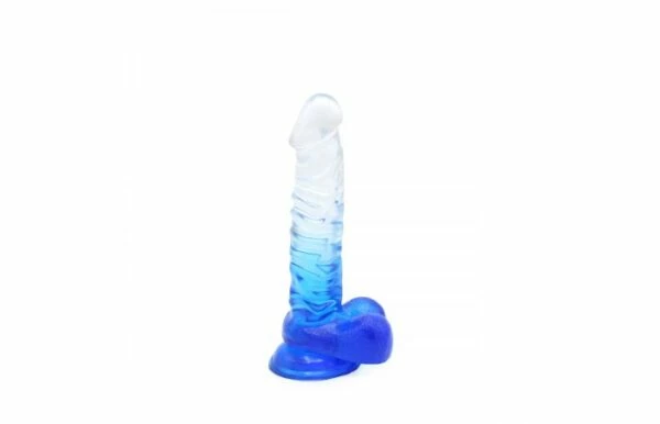 Coupon ๐ Kiotos โ Crystal Jelly Blue Ripple Suction Cup Ballsy 8.8 Inch Dildo ๐ฅ