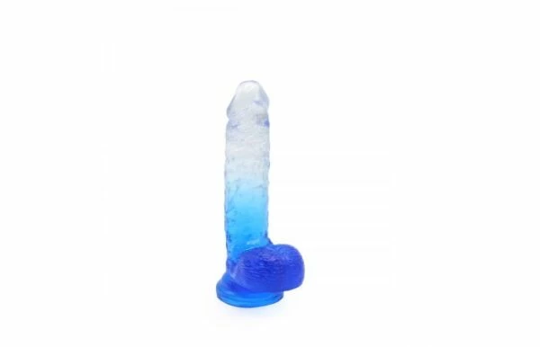 Hot Sale ๐ฅ Kiotos โ Crystal Jelly Blue Suction Cup Ballsy 8.4 Inch Dildo โ - Image 2