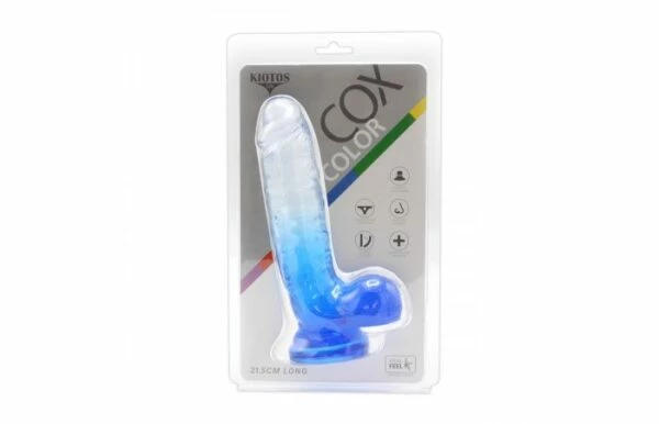 Hot Sale ๐ฅ Kiotos โ Crystal Jelly Blue Suction Cup Ballsy 8.4 Inch Dildo โ - Image 8