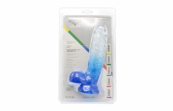 Hot Sale ๐ฅ Kiotos โ Crystal Jelly Blue Suction Cup Ballsy 8.4 Inch Dildo โ - Image 9