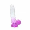 Cheap ❤️ Kiotos – Crystal Jelly Purple Suction Cup Ballsy 9.8 Inch Dildo 🔔