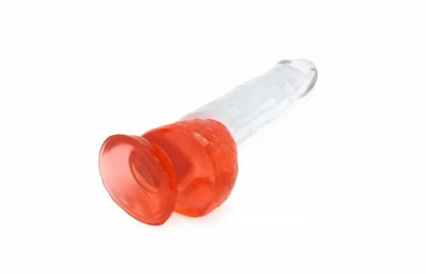 Budget 🛒 Kiotos – Crystal Jelly Red Suction Cup Ballsy 8.8 Inch Dildo 🌟 - Image 6
