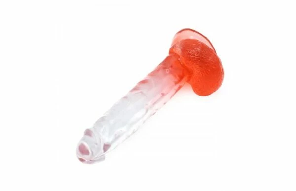 Budget 🛒 Kiotos – Crystal Jelly Red Suction Cup Ballsy 8.8 Inch Dildo 🌟 - Image 7