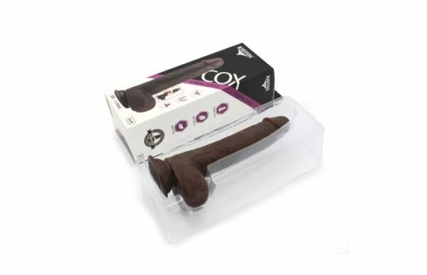 Best deal ๐ Kiotos Cox Sliding Skin Series 9 Inch Brown Dildo ๐ - Image 11