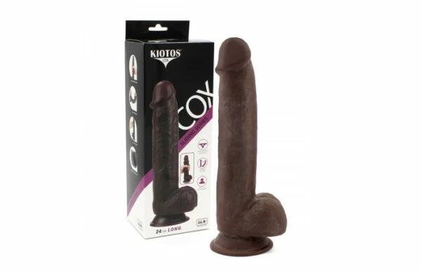 Coupon 🛒 Kiotos Cox Sliding Skin Series 9.5 Inch Brown Dildo 😉