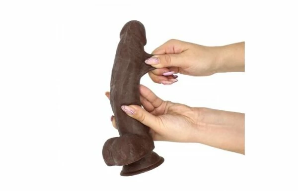 Coupon 🛒 Kiotos Cox Sliding Skin Series 9.5 Inch Brown Dildo 😉 - Image 5