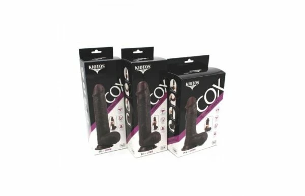 Coupon 🛒 Kiotos Cox Sliding Skin Series 9.5 Inch Brown Dildo 😉 - Image 14