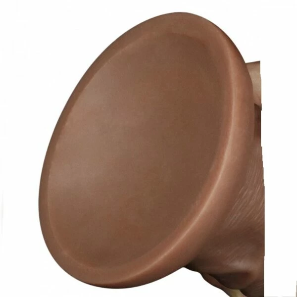 Best Sale ๐ Camming Sex Toys For Him Love Toy โ Realistic Chubby Brown Vibrating 10.5 Inch Dildo ๐ - Image 6