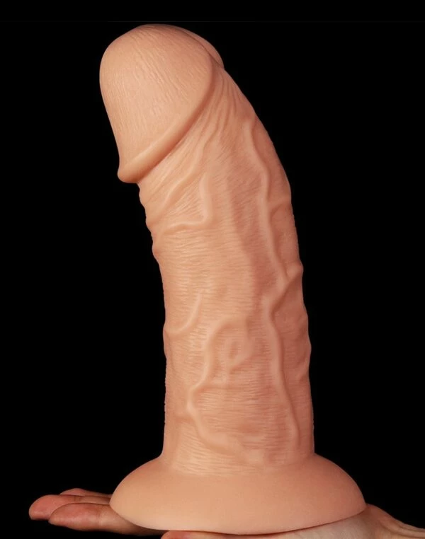 Wholesale ๐คฉ Lovetoy Love Toy โ Realistic Curved 9.5 Inch Flesh Dildo ๐ - Image 6