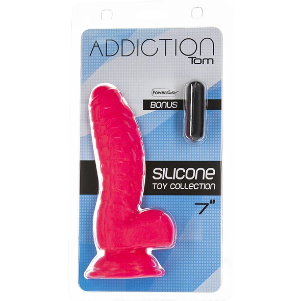 Discount ๐ Addiction โ Tom 7 Inch Hot Pink Dildo โ - Image 6